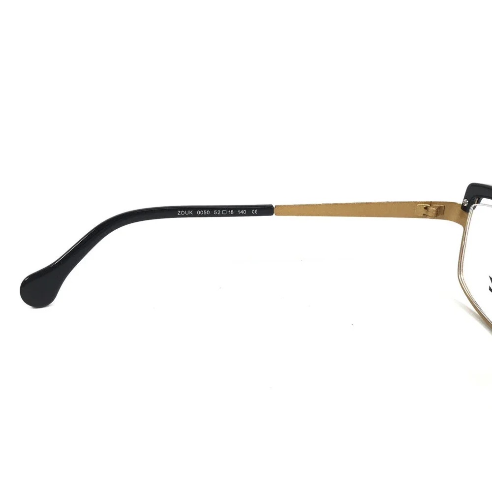 BOZ Eyeglasses Frames ZOUK 0050 Tortoise Gold Patterned Cat Eye 52-18-140